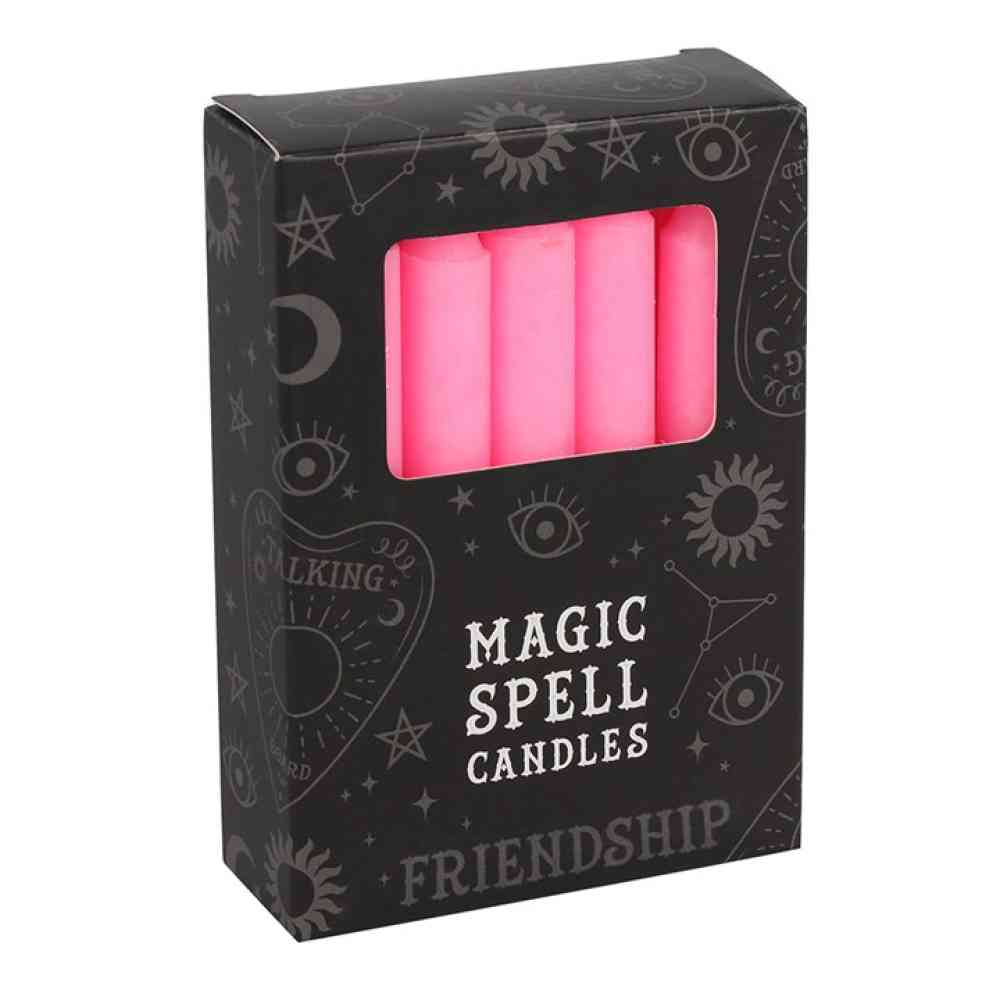 Something Different - Friendship Spell Kaars - Set van 12 - Roze